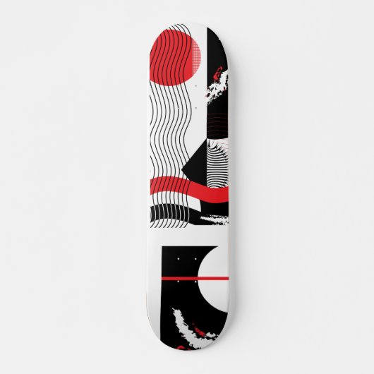 Japanse nacht persoonlijk skateboard (Voorkant)