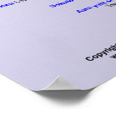 Japanse namen voor delen van het lichaam poster (Hoek)