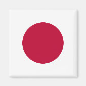 Japanse nationale wereldvlag magneet (Voorkant)