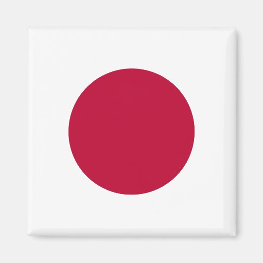 Japanse nationale wereldvlag magneet (Voorkant)