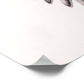 Japanse Natuur - Aziatische Waterverf - Vrede Poster (Hoek)