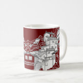 Japanse natuurkop koffiemok (Voorkant rechts)