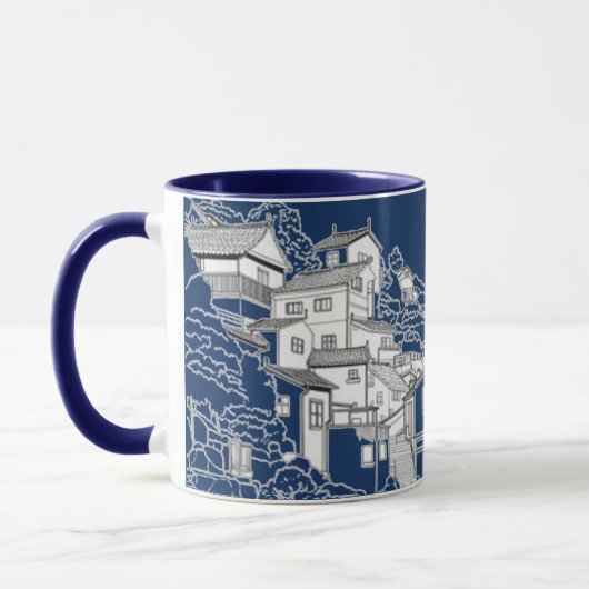 Japanse natuurkop mok (Links)