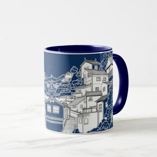 Japanse natuurkop mok (Voorkant rechts)