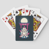 Japanse negenstaartvos - Kyubi Kitsune Pokerkaarten (Achterkant)