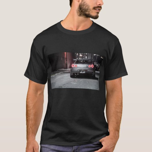 Japanse Nissan Skyline GTR T-shirt (Voorkant)