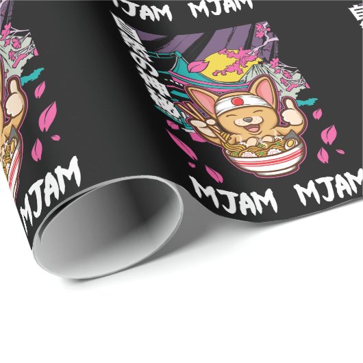 Japanse noedels Manga Ramen en Anime Lover Cadeaupapier (Rol Hoek)