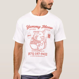 Japanse noedels t-shirt