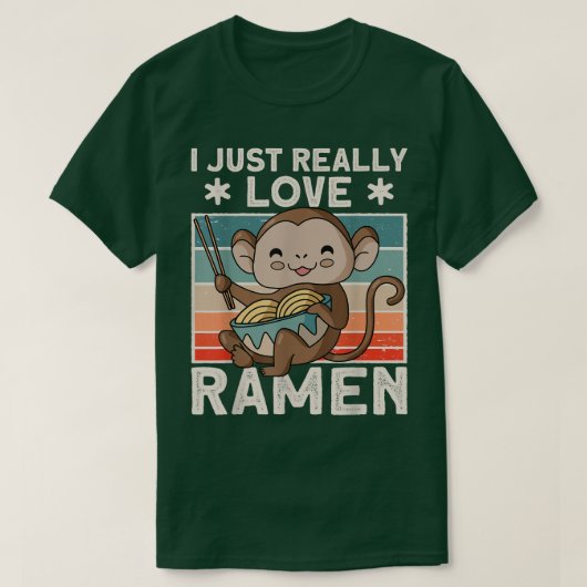 Japanse noedels waar ik echt van hou, Ramen Kawa T-shirt (Design voorkant)
