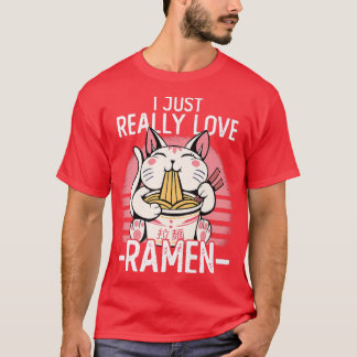 Japanse noedels waar ik echt van hou, Ramen Kawaii T-shirt