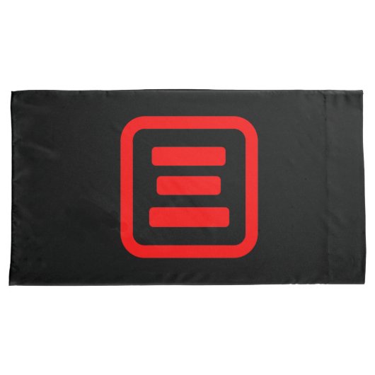 Japanse nummer drie 三 【 San 】 Kanji Kussensloop (Voorkant-Rechts)