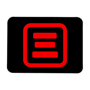 Japanse nummer drie 三 【 San 】 Kanji Magneet