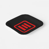 Japanse nummer drie 三 【 San 】 Kanji Papieren Bordje (Gebogen)