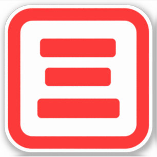 Japanse nummer drie 三 【 San 】 Kanji Sticker