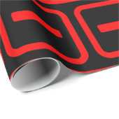 Japanse nummer één 一 Ichi 】 Kanji Cadeaupapier (Rol Hoek)