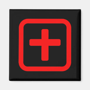 Japanse nummer Tien 十 【 Ju 】 Kanji Magneet