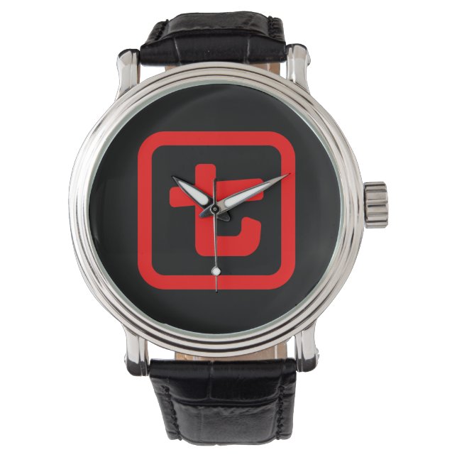 Japanse nummer zeven 七 【 Nana 】 Kanji Horloge (Voorkant)
