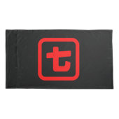 Japanse nummer zeven 七 【 Nana 】 Kanji Kussensloop (Achterkant-Links)