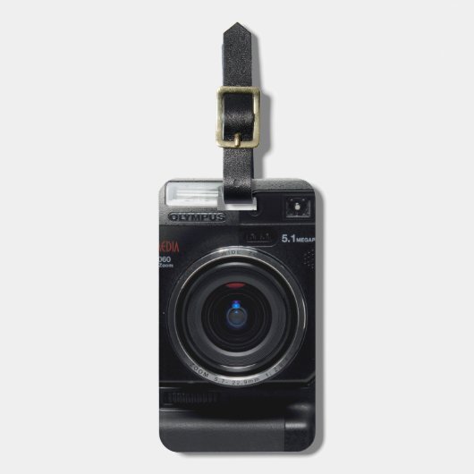 Japanse O digitale camera 15 Bagagelabel (Voorkant verticaal)