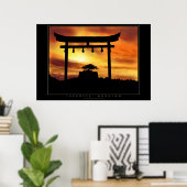 Japanse ochtend poster (Thuiskantoor)