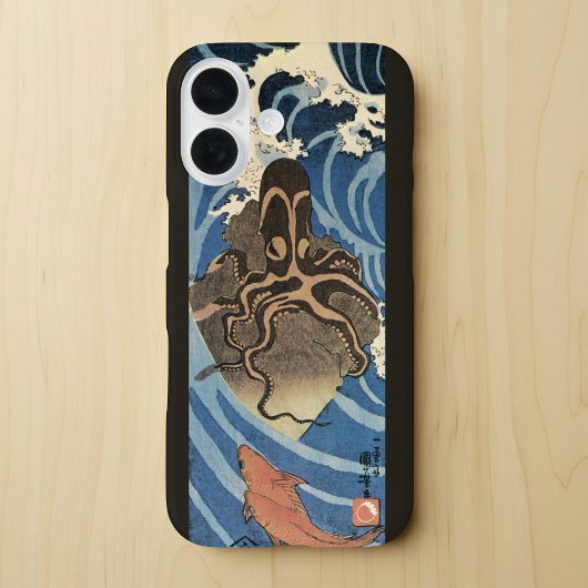 Japanse octopus en karper Case-Mate iPhone Case