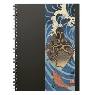 Japanse octopus en karper Notitieboek