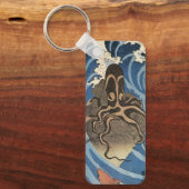 Japanse octopus en karper Sleutelhanger (Voorkant)
