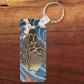  Japanse octopus en karper Sleutelhanger (Achterkant)
