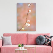 Japanse oerbloesem canvas afdruk (Insitu (Woonkamer))