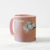 Japanse oerbloesem mok (Voorkant links)