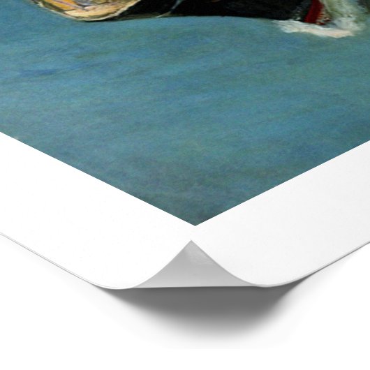  Japanse oeverbinder Poster (Hoek)