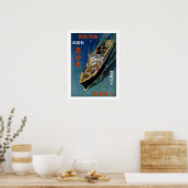 Japanse oeverbinder Poster (Keuken)