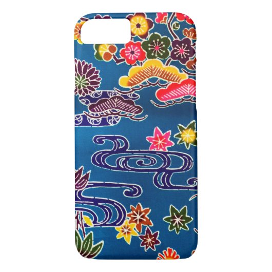 Japanse Okinawan-kleurstof (Bingata) Case-Mate iPhone Case (Achterkant)
