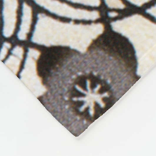 Japanse Okinawan-kleurstof (Bingata) Fleece Deken (Hoek)