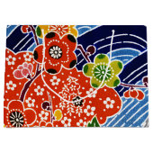 Japanse Okinawan-kleurstof (Bingata) Groot Cadeauzakje (Voorkant)