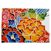 Japanse Okinawan-kleurstof (Bingata) Groot Cadeauzakje (Achterkant)