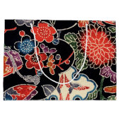 Japanse Okinawan-kleurstof (Bingata) Groot Cadeauzakje (Achterkant)