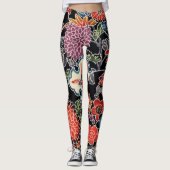 Japanse Okinawan-kleurstof (Bingata) Leggings (Voorkant)