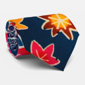 Japanse Okinawan-kleurstof (Bingata) Stropdas (Opgerold)