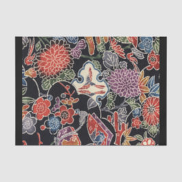 Japanse Okinawan-kleurstof (Bingata) Tissuepapier