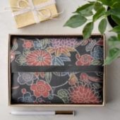 Japanse Okinawan-kleurstof (Bingata) Tissuepapier (Geschenk)