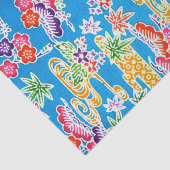 Japanse Okinawan-kleurstof (Bingata) Tissuepapier (Detail)