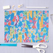 Japanse Okinawan-kleurstof (Bingata) Tissuepapier (Craft)