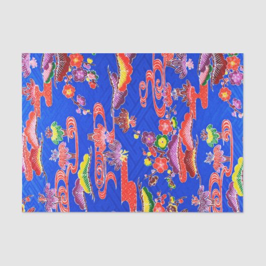 Japanse Okinawan-kleurstof (Bingata) Tissuepapier (Voorkant)