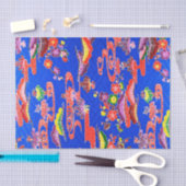 Japanse Okinawan-kleurstof (Bingata) Tissuepapier (Craft)