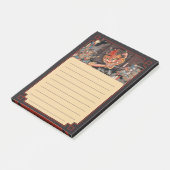 Japanse Oni King Shutendoji - Spooky Monster Post-it® Notes (Schuin)