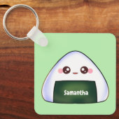 Japanse Onigiri rijstbal Sleutelhanger (Voorkant)