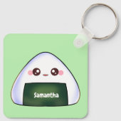 Japanse Onigiri rijstbal Sleutelhanger (Achterkant)