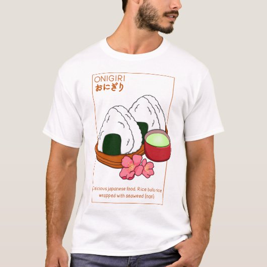 Japanse Onigiri T-shirt (Voorkant)