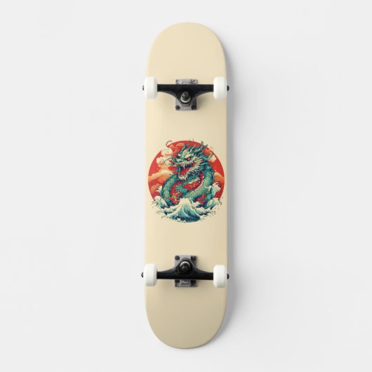 Japanse ontwerp persoonlijk skateboard (Voorkant)